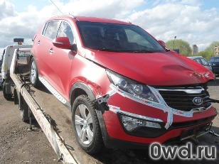 Битый автомобиль Kia Sportage