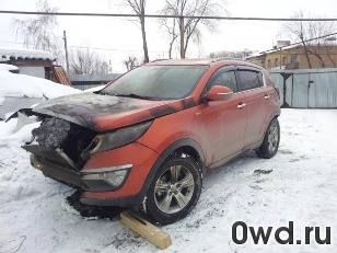 Битый автомобиль Kia Sportage