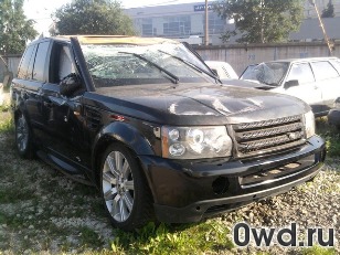 Битый автомобиль Land Rover Range Rover Sport