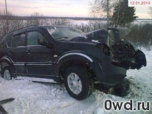 Битый автомобиль SsangYong Rexton
