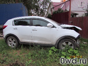 Битый автомобиль Kia Sportage