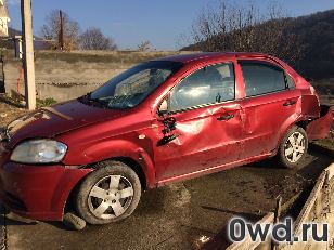 Битый автомобиль Chevrolet Aveo