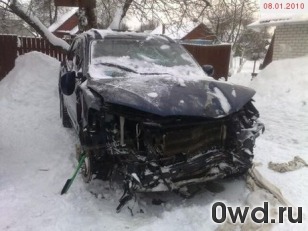 Битый автомобиль Hyundai Santa Fe