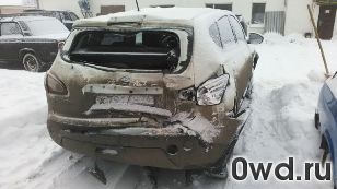 Битый автомобиль Nissan Qashqai