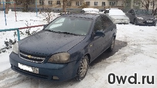 Битый автомобиль Chevrolet Lacetti