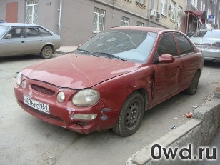 Битый автомобиль Kia Shuma