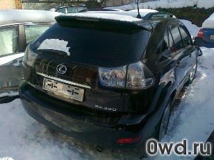 Битый автомобиль Lexus RX