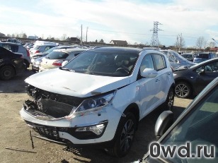 Битый автомобиль Kia Sportage