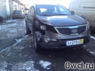 Битый автомобиль Kia Sportage