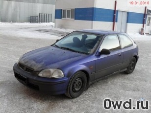 Битый автомобиль Honda Civic