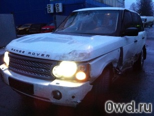 Битый автомобиль Land Rover Range Rover