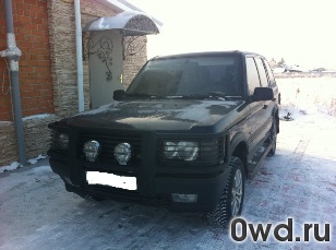 Битый автомобиль Land Rover Range Rover