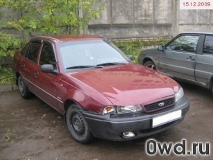 Битый автомобиль Daewoo Nexia