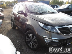 Битый автомобиль Kia Sportage