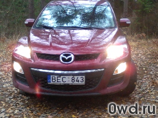 Битый автомобиль Mazda CX-7