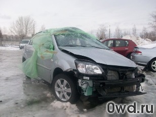 Битый автомобиль Kia Rio