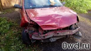 Битый автомобиль Renault Symbol
