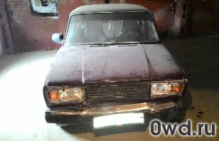 Битый автомобиль LADA (ВАЗ) 2107