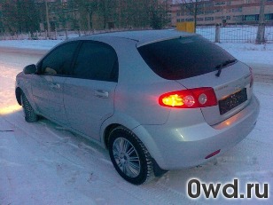 Битый автомобиль Chevrolet Lacetti