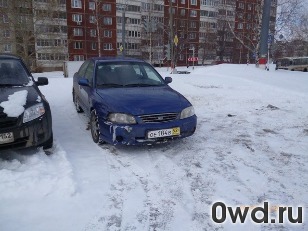 Битый автомобиль Kia Spectra