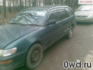 Битый автомобиль Toyota Sprinter Carib