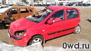 Битый автомобиль Hyundai Getz