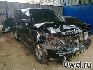 Битый автомобиль Land Rover Range Rover