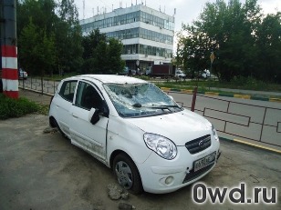 Битый автомобиль Kia Picanto