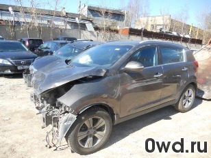 Битый автомобиль Kia Sportage