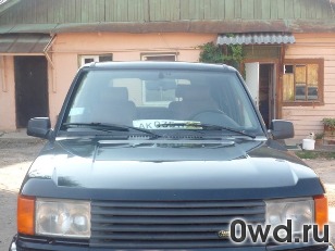 Битый автомобиль Land Rover Range Rover