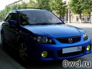 Битый автомобиль Mazda Familia Wagon