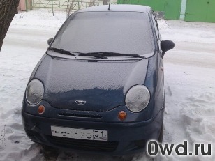 Битый автомобиль Daewoo Matiz