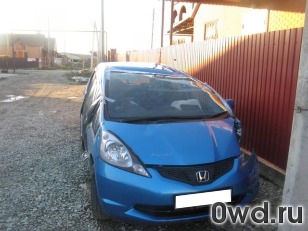 Битый автомобиль Honda Fit