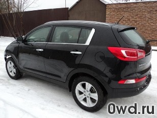 Битый автомобиль Kia Sportage