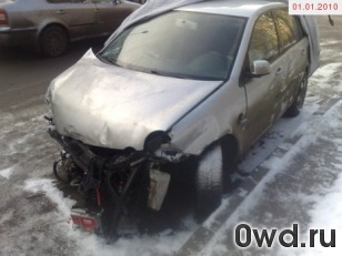Битый автомобиль Volkswagen Polo