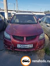 Битый автомобиль Pontiac Vibe