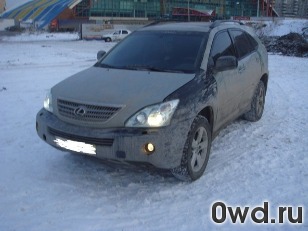 Битый автомобиль Lexus RX