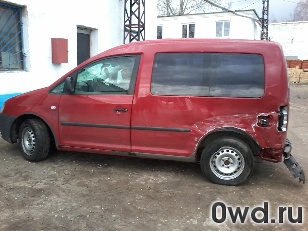 Битый автомобиль Volkswagen Caddy