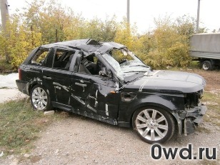 Битый автомобиль Land Rover Range Rover Sport