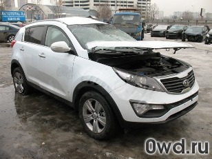 Битый автомобиль Kia Sportage