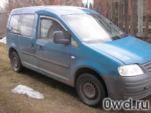 Битый автомобиль Volkswagen Caddy