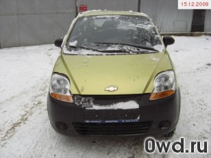 Битый автомобиль Chevrolet Spark