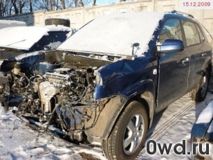 Битый автомобиль Hyundai Tucson