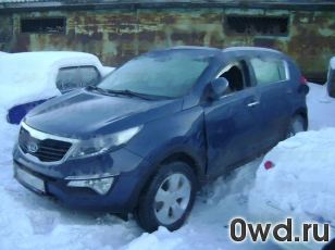 Битый автомобиль Kia Sportage