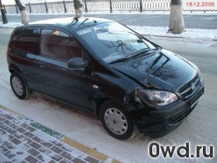 Битый автомобиль Hyundai Getz