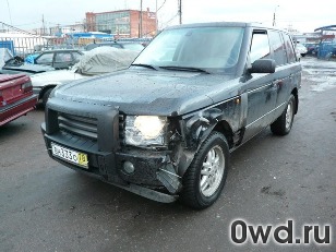 Битый автомобиль Land Rover Range Rover