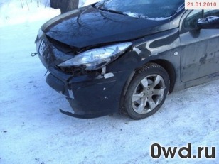 Битый автомобиль Peugeot 307