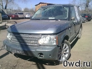 Битый автомобиль Land Rover Range Rover