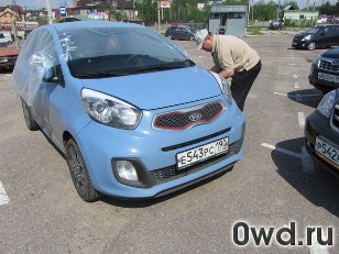 Битый автомобиль Kia Picanto