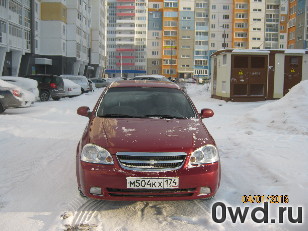 Битый автомобиль Chevrolet Lacetti